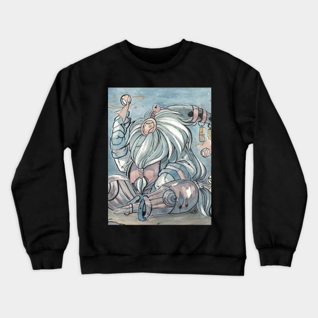 Bard Crewneck Sweatshirt by Yamikoneko